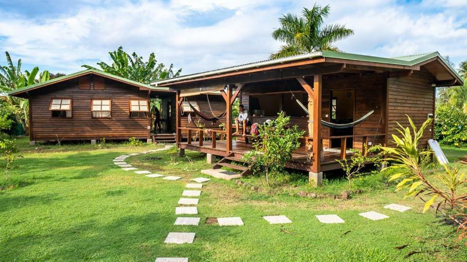 Painapaopao Backpacker Hostel Moorea Buitenkant foto